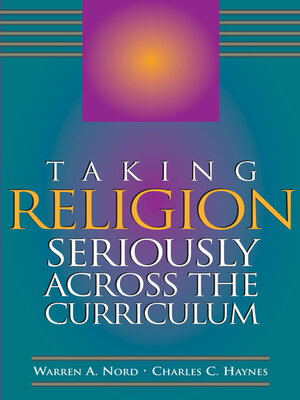 cover image of Taking Religion Seriously Across the Curriculum